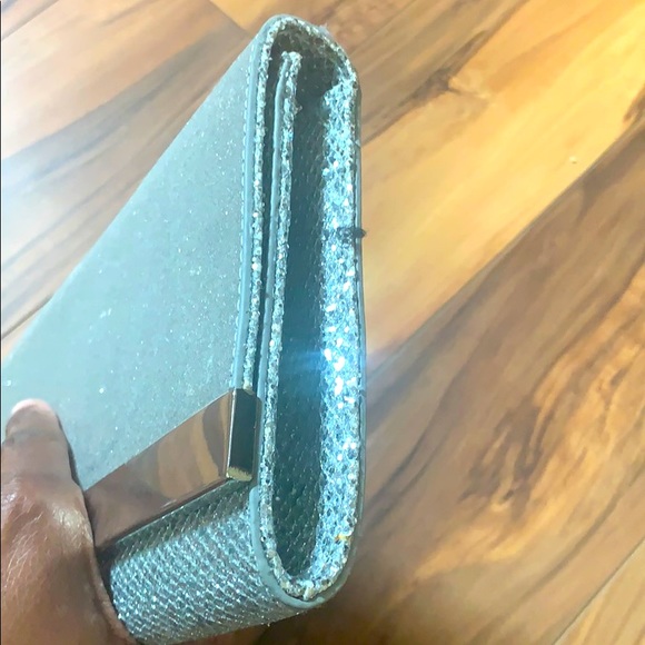 Aldo Silver Evening Clutch - Picture 5 of 12